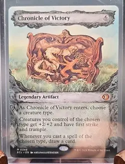 Chronicle of Victory (Showcase) Lorwyn Eclipsed MTG Regular Near Mint - Image 3