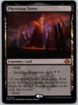 Phyrexian Tower M Modern Horizons 3 303 NM - Image 1
