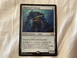 Blightsteel Colossus - Double Masters - Magic The Gathering (lightly played) - Image 1