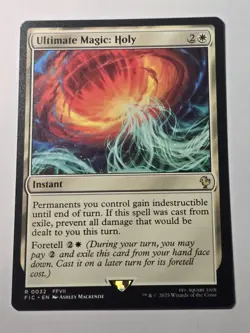Ultimate Magic: Holy 32 - NM - Final Fantasy Commander - MTG - Image 1