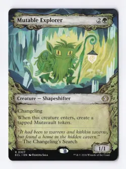 Mutable Explorer (Showcase) 0327 (R) MTG Lorwyn Eclipsed (ECL) - Image 1