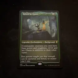 Raised by Giants (REGULAR) x1 - MTG CLB #520 - Image 1