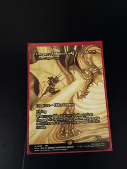 Dragon of Mount Gulg / Ancient Copper Dragon, Final Fantasy, MTG, Magic - Image 1