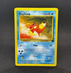 MAGIKARP 47/82 - Team Rocket Set - VINTAGE WOTC Pokemon Card - Unlimited - NM/LP - Image 1