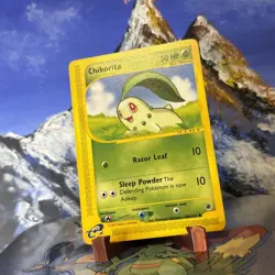 Chikorita - 100/165 Pokemon Expedition - Regular E Reader LP+ - Image 2