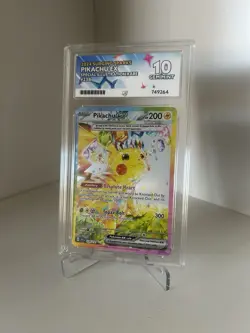 Pokemon TCG Pikachu 238/191 Surging Sparks Special Illustration Rare Ace Mint 10 - Image 1