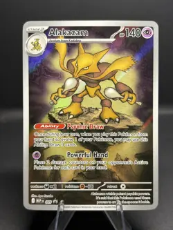 Alakazam 009 Pokemon TCG Promo ME: Mega Evolution Promo Near Mint - Image 1