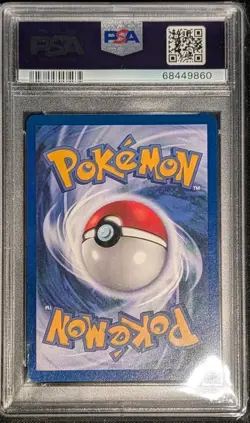 2000 Pokemon Team Rocket First Edition Dark Gyarados Holo #8/82 PSA 9 - Image 2