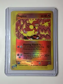 Pokemon TCG Expedition Magmar Reverse Holo 86/165 LP - Image 1