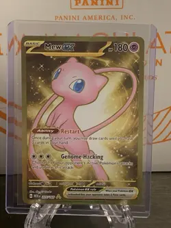 Pokemon Mew EX TCG 205/165 Sv: Scarlet & Violet 151 Holo Hyper Rare NM Condition - Image 1