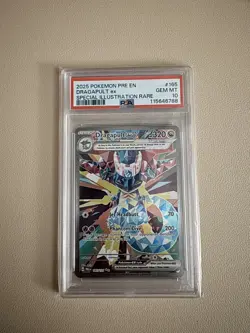 Dragapult ex - Pokemon TCG - Prismatic Evolutions PRE EN - SIR #165 - PSA 10! - Image 1