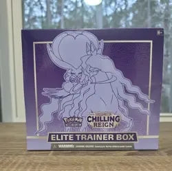 Pokemon TCG Chilling Reign ETB Elite Trainer Box Shadow Rider Calyrex - Sealed✅ - Image 1