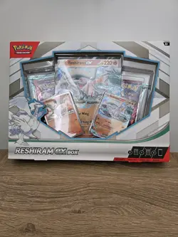 Pokemon TCG - RESHIRAM EX BOX - Smyths Exclusive - New - Image 1