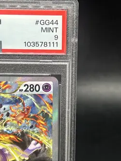 2023 Pokemon SWSH Crown Zenith Mewtwo VSTAR Galarian Gallery GG44 PSA 9 - Image 2