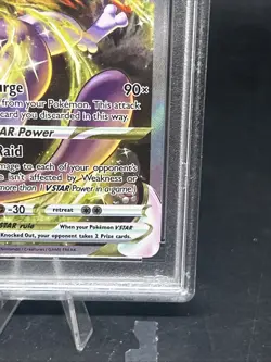 2023 Pokemon SWSH Crown Zenith Mewtwo VSTAR Galarian Gallery GG44 PSA 9 - Image 5