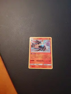 Pokemon 2017 Lucario SM54 Cosmos Holo Promo Black Star Promo NM - Image 2