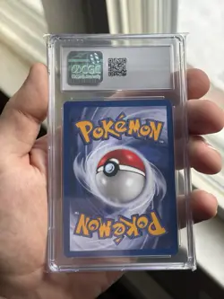 Pokemon Black Star Promo Moltres 2000 Error Illustrator CGC GM 10 - Image 2