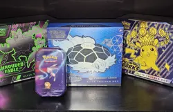Pokemon Stellar Crown Pokemon Center ETB Sealed + Surging Sparks, Shrouded Fable - Image 1