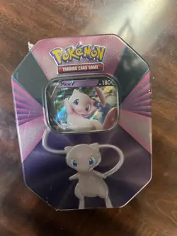Pokemon TCG Mew V Forces Tin - New & Factory Sealed - Image 1