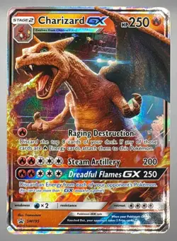 2016-19 Pokemon SM Black Star Promos Charizard #SM195 - Image 1