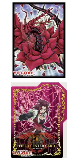YUGIOH 5DS SIGNER DRAGON PROTECTOR SLEEVES SET STARDUST BLACK ROSE ANCIENT FAIRY - Image 5