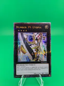 Yu-Gi-Oh! Number 39: Utopia TN23-EN013 Quarter Century Secret Rare - Image 1