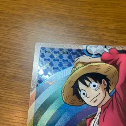 One Piece New World Plate Luffy Clear Plate Visual Adventure Jumbo Carddass 2011 - Image 2