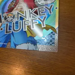One Piece New World Plate Luffy Clear Plate Visual Adventure Jumbo Carddass 2011 - Image 4