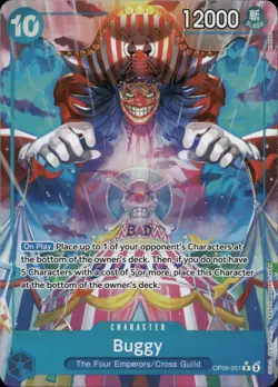 One Piece TCG • Buggy OP09-051 • Alternate Artwork • ENG/NM - Image 1