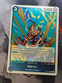 Marco OP10-055 R Royal Blood One Piece TCG Card - Image 1