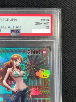 PSA 10 Nami R OP01-016 SP Awakening of the New Era ONE PIECE Card Game Japanese - Image 4