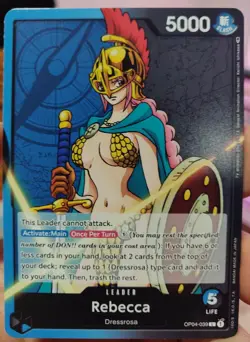 Rebecca Leader OP04-039 MINT - One Piece TCG Kingdoms Of Intrigue - Image 1