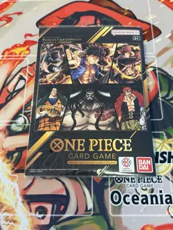 One Piece TCG Game Premium Card Leader Collection English Sealed - Image 1