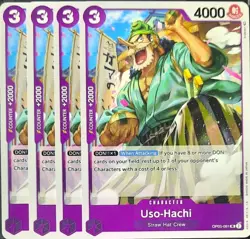 One Piece TCG - 4er Playset - OP05-061 Uso-Hachi UC/EN/NM - Image 1