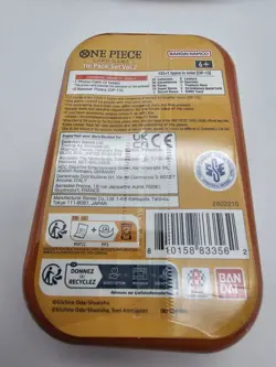 One Piece Card Game [3x] Tin Pack Set Vol.2 [TS-02] English Pre-Order - Image 2