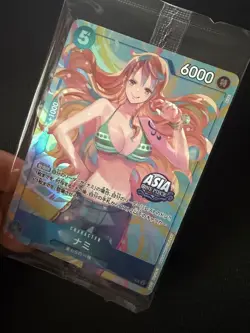 One Piece TCG EXCLUSIVE Asia Mini Tin Vol 2 Set of 6 Promo Foil Cards (SEALED) - Image 3