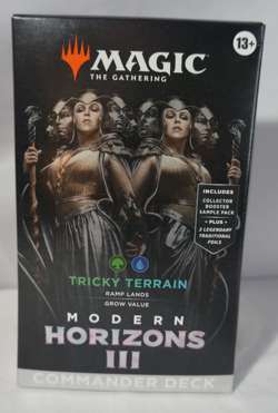 Magic The Gathering Modern Horizons 3 Tricky Terrain Commander Deck New Sealed - Image 1
