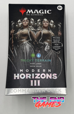 MTG Modern Horizons 3 Commander Deck Tricky Terrain New/Sealed HOT SALE! - Image 1