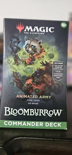 Bloomburrow Commander Deck - Animated Army MTG Brand New Sealed - Image 1