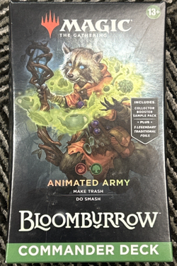 Bloomburrow Commander Deck Animated Army MTG Brand New Sealed Magic Gathering - Image 1