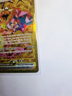 Pokemon TCG Charizard EX Obsidian Flames Hyper Rare Gold Holo Card 228/197 Mint - Image 4