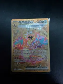 Pokemon TCG Charizard EX Obsidian Flames Hyper Rare Card 228/197 Mint Condition - Image 1