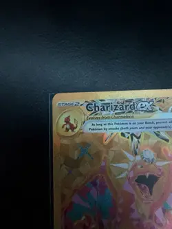 Pokemon TCG Charizard EX Obsidian Flames Hyper Rare Card 228/197 Mint Condition - Image 2