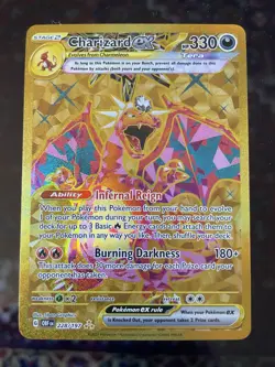 Pokemon TCG Charizard EX Obsidian Flames Holo Hyper Rare Card 228/197 Mint - Image 1