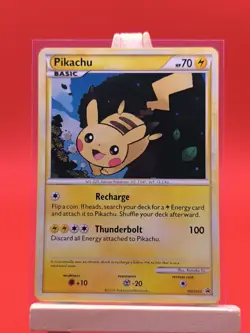 Pikachu HGSS03 Heart Gold & Soul Silver Holo Ultra Rare Promo Pokemon Card - Image 2
