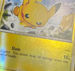 Pikachu - 61/90 - Reverse Holo, Undaunted - Pokemon Card - LP/MP - Image 3