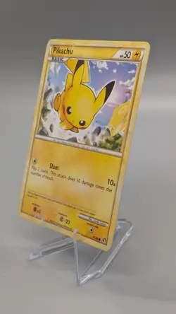 2010 Pikachu 61/90 Regular Pokemon TCG HS Undaunted - Image 4