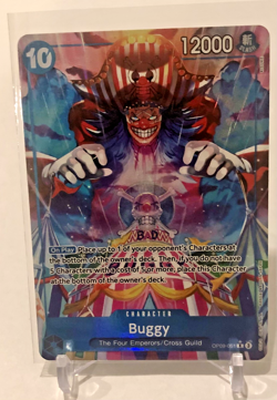 Buggy OP09-051 Alt Art R One Piece TCG English-NM - Image 1