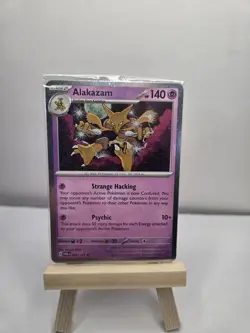 Alakazam Holo Pokemon TCG Knockout Collection Exclusive Card 082/167 Cosmos - Image 4