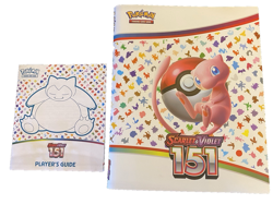 Pokemon Scarlet & Violet 151 Mew Binder Collection, Binder + Guide Only NO CARDS - Image 1